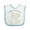 White and Blue, variant on Inktastic Nana's Lil' Peanut Polka Dot Elephant Boys or Girls Baby Bib