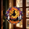 thumbnail image 6 of Fmbmuo Cute Spooky Halloween Witch-Themed Acrylic Hanging Sign , Window Suncatcher Wall Party Hanging Decorations , Front Door for Indoor Outdoor, 6 of 6