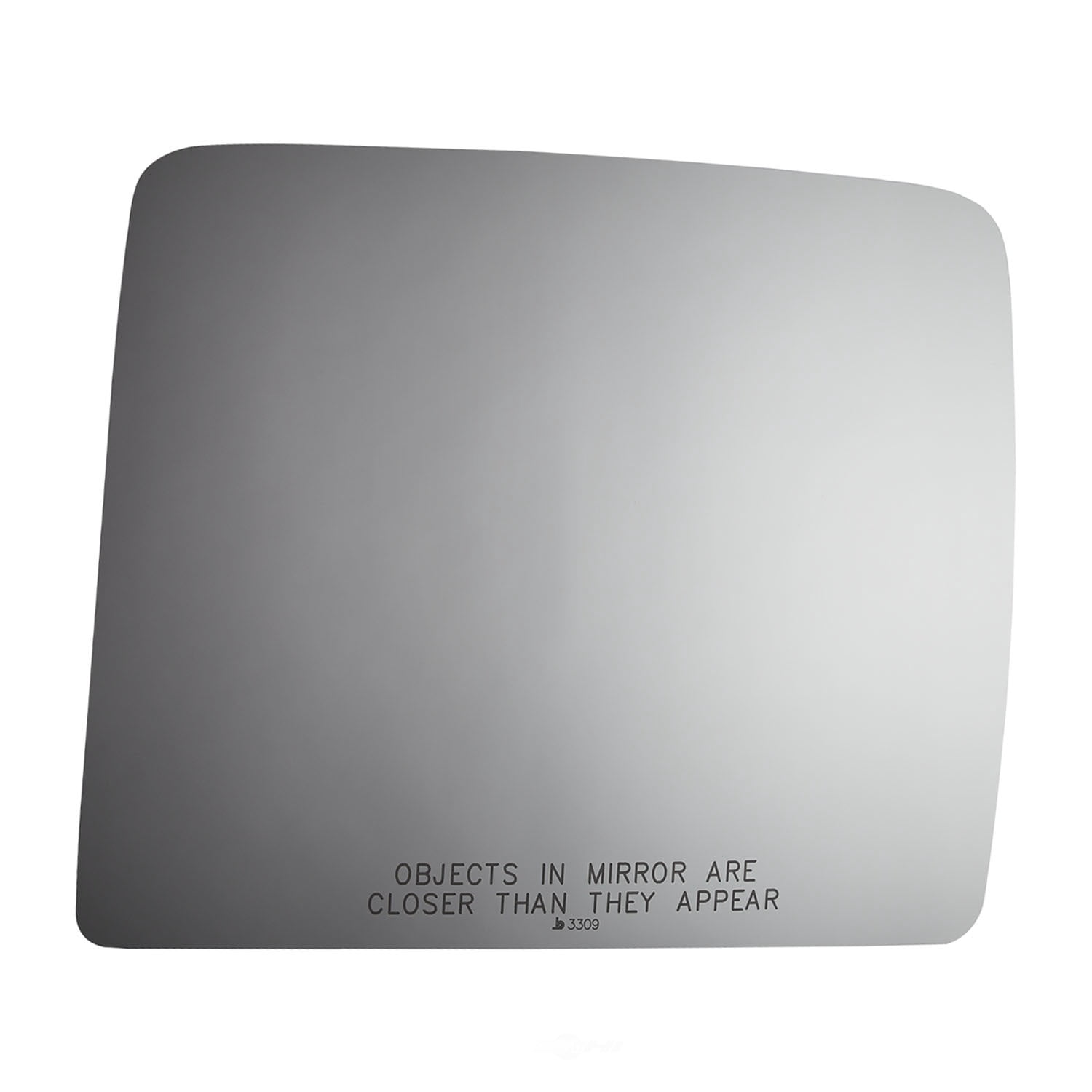 Burco Side View Mirror Replacement Glass - Clear Glass - 3309