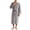 Grey, variant on Long Kimono Robe for Men Long Sleeve Lightweight Cotton Bathrobe Yukata Sauna Spa Robes with Pockets Shower Robe