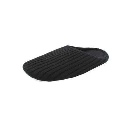 

LAVRA Women s Knit Faux Fur Lined Slippers