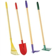 4pc Kids Long Handle Tool Set