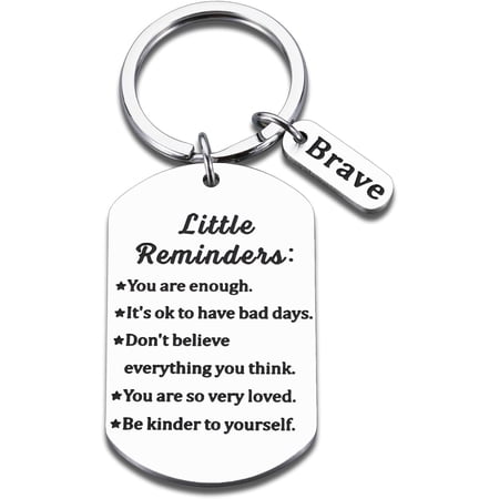 Stress Relief Gifts Little Reminders Keychain Mental Health Gifts Long Distance Gifts Back to School Gift First Day of School for Student Birthday Gifts for Friends Get Well Soon Gifts