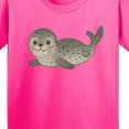 thumbnail image 4 of Inktastic Adorable Seal Illustration Cute Animal Art Youth T-Shirt, 4 of 5