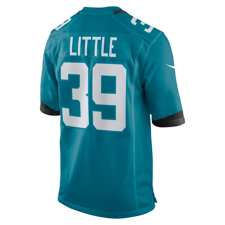 Men's Nike Cam Little Teal Jacksonville Jaguars Team Game Jersey