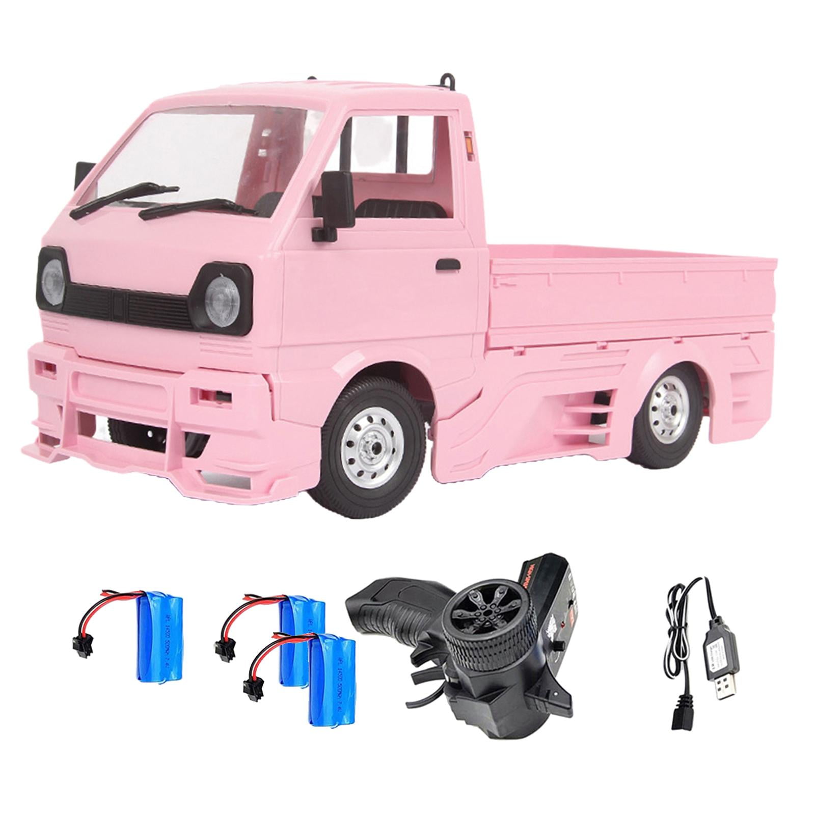 Toy Grade WPL D12 RC Truck Car 1:10 Scale On-Road with Body Encirclement Kit 