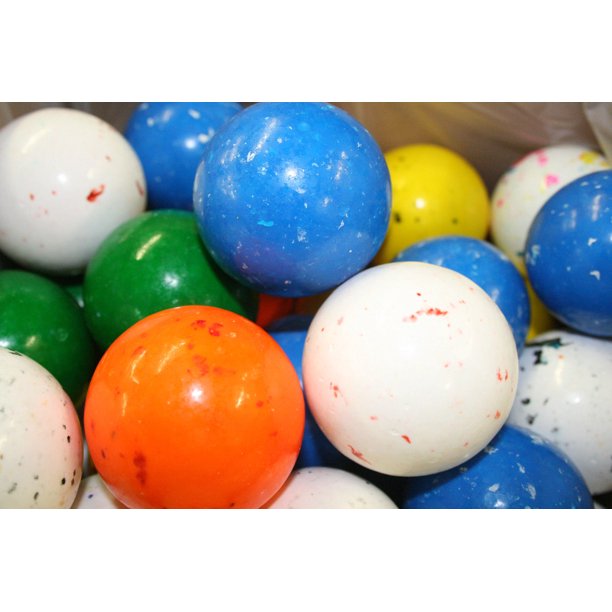 BAYSIDE CANDY JAWBREAKERS GIANT BALLDOZERS WITH A BUBBLE GUM CENTER 15