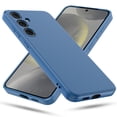 thumbnail image 6 of Innens Case with Screen and Lens Protector for Samsung Galaxy S24 Ultra/S24 Plus/S24 Liquid Silicone Protective Cover, Blue, 6 of 18