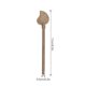 thumbnail image 5 of 2 Pcs Door Latch Locking Pin 11cm Leaf Shape Retro Style Brass Cabinet Key Latch Bolt Locking Pin, 5 of 5