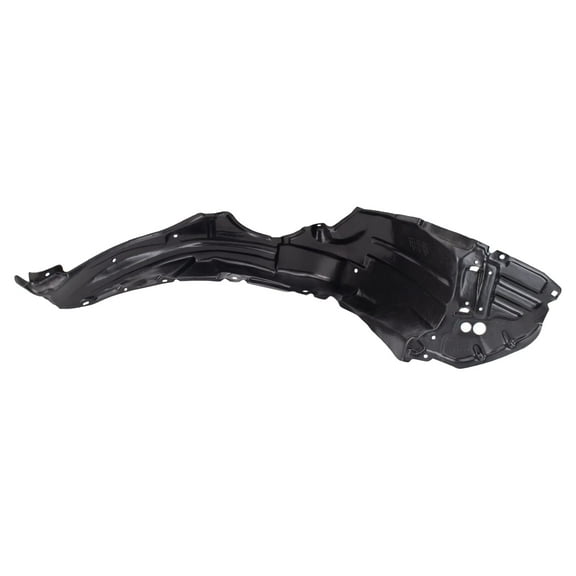 TRQ Front Left Inner Fender Liner Black Drivers Side Fits Select 2012-2014 Toyota Yaris TO1248168