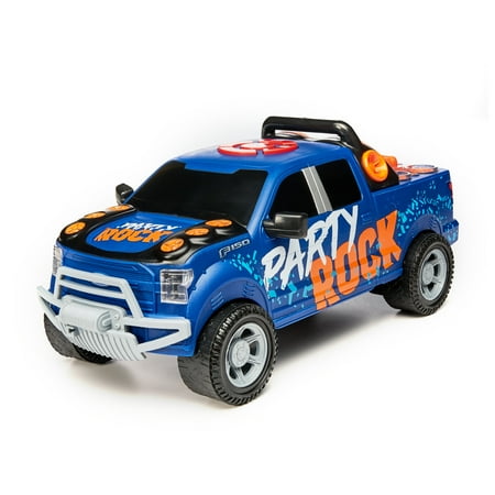 Adventure Force Rowdy Rocker Motorized Truck, Blue Ford (Best Truck Topper For Ford F150)