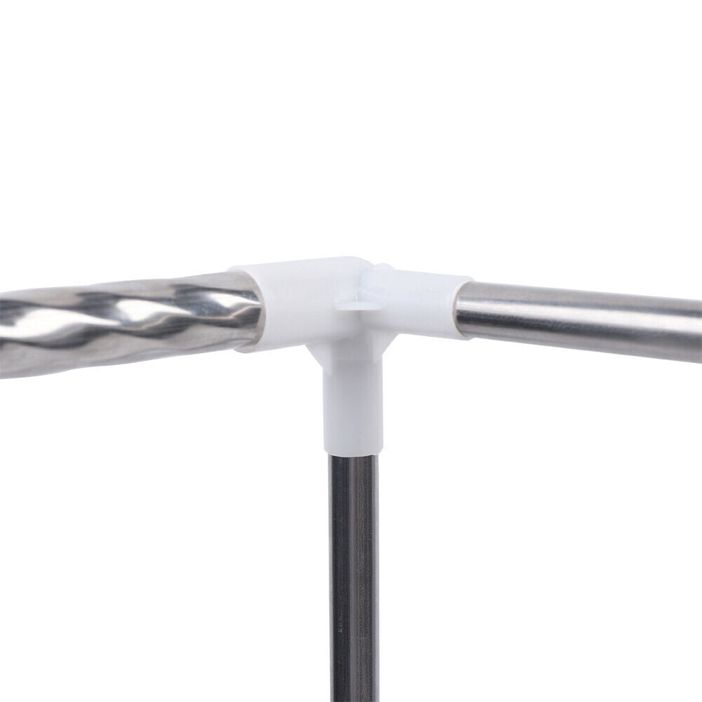 TOOL1SHOoo 4 Corner Bed Canopy Bed Frame Post Stainless Mosquito Netting Frame Bracket