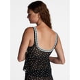 thumbnail image 2 of No Boundaries Beaded Lace Flyaway Top, Women's XS-3XL, 2 of 4