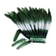 thumbnail image 4 of Tocado de plumas indio para fiesta de Halloween, juego de rol, tocado de plumas artificiales. verde, 4 of 9