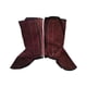 thumbnail image 4 of Cubrebotas antisalpicaduras para soldadores, cobertura total, a prueba de salpicaduras, longitud cómoda Marrón, 4 of 9