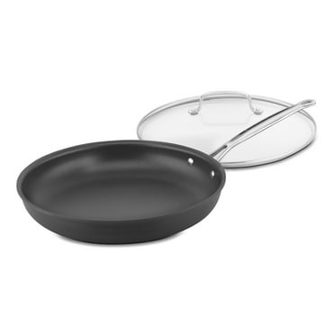Cuisinart 12" Nonstick Skillet With Glass Cover, Ano