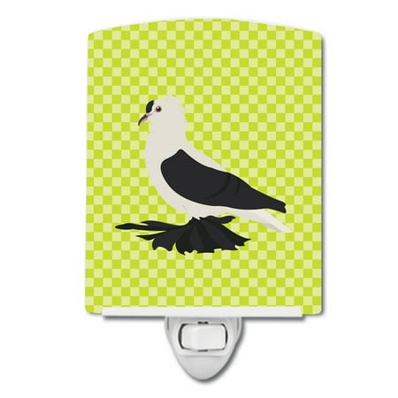 

Caroline s Treasures BB7772CNL Saxon Fairy Swallow Pigeon Green Ceramic Night Light 6x4x3 multicolor
