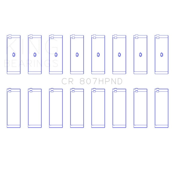 CONNECTING ROD BEARING Fits select: 1999-2019 CHEVROLET SILVERADO, 1995-2014 CHEVROLET TAHOE