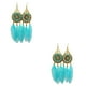 thumbnail image 3 of Qarigey Pendientes bohemios de 2 piezas, colgante de gotas para las orejas con borlas delicadas, accesorios huecos para mujer, regalo creativo, 3 of 6