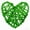 #07-Green, variant on 2.4" Valentine Day Heart Rattan Wicker Balls Shape Hanging Ornaments Vase Bowl Fillers for Wedding Party Home Decor Table Tree Decorations, HAODEJW, Hot Pink