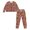 Purple-Pumpkin Dog Paw, variant on HELLHERO Thanksgiving Pajama Set Fall Pjs Set Skull Ghost Printed Sleepwear Round Neck Loungewear Pumpkin Printed Nightwear with Pockets, L