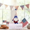 thumbnail image 4 of Lilixerw 4th of July Doll Decorations - Memorial Day Decorations - Patriotic Plush Gnomes for Home,OfficeIndoor - Red White Blue nome Figurines Decor for Independence Day Labor, 4 of 5