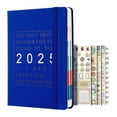 thumbnail image 3 of ViHome Up to 50% off! 2025 English Agenda Book 365 Day Planner Manual Yearly Calendar Book Taped Notebook,Blue,(8.98"x6.12"in), 3 of 9