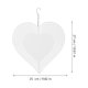 thumbnail image 3 of KAKOWELY Molinillo de viento con forma de corazón en blanco para sublimación, decoración para exteriores, jardín, patio, ventana, porche y puerta., 3 of 4