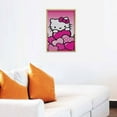thumbnail image 6 of Diamond Art Kits for Adults Hello Kitty Diamond Art Gem Art Painting Full Drill Round Art Gem Painting Kit for Home Wall Decor Gifts 12"x16", 6 of 7