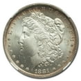 thumbnail image 2 of 1881-O Morgan Dollar MS-66 NGC, 2 of 3