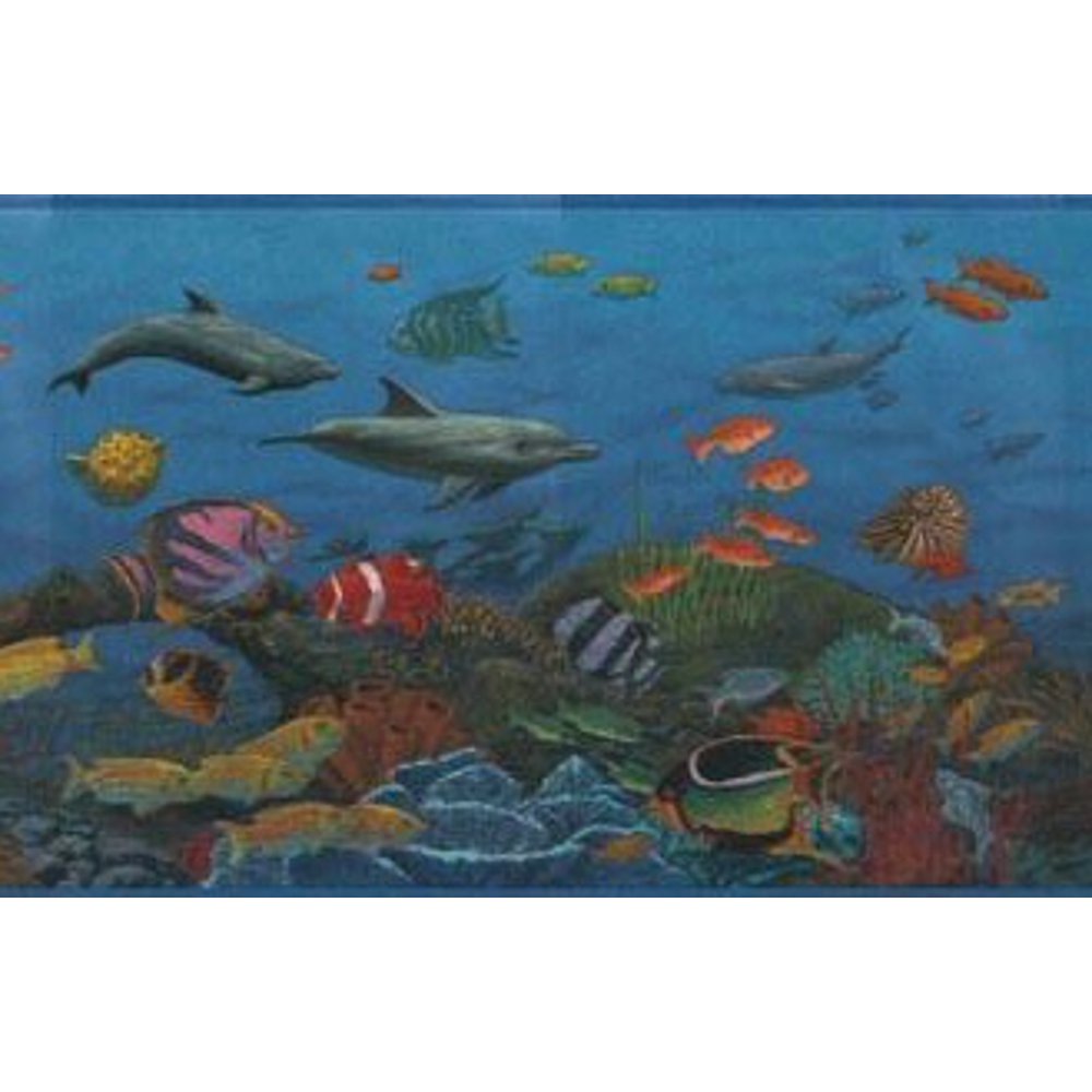 879040 Tropical Fish Under the Sea Wallpaper Border