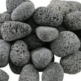 thumbnail image 2 of 20 lb Black Lava Pebble, 1" to 2", 2 of 5