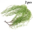 thumbnail image 1 of 2PCS Artificial Plants Elegant Simulated Long Fake Grass Home Wall Decoration, 1 of 6