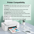 thumbnail image 2 of 67 Ink Cartridges Compatible for HP Printer Ink  67 for  HP  67 for DeskJet 2752e 2855e 6055e, 2 of 8