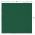thumbnail image 6 of Unique Bargains 12Pcs Polyester Washable Cloth Napkins Dark Green 19x19inch, 6 of 6