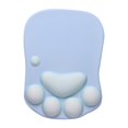 thumbnail image 1 of Accesorios de almohadilla de ratón de gatito Kitten Wear Ratio de retroceso resistente a la alfombra ergonómica de ratón con soporte de muñeca para Azul claro, 1 of 8