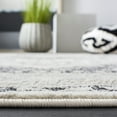 thumbnail image 5 of SAFAVIEH Brentwood Dimas Oriental Area Rug, Ivory/Black, 4' x 6', 5 of 12
