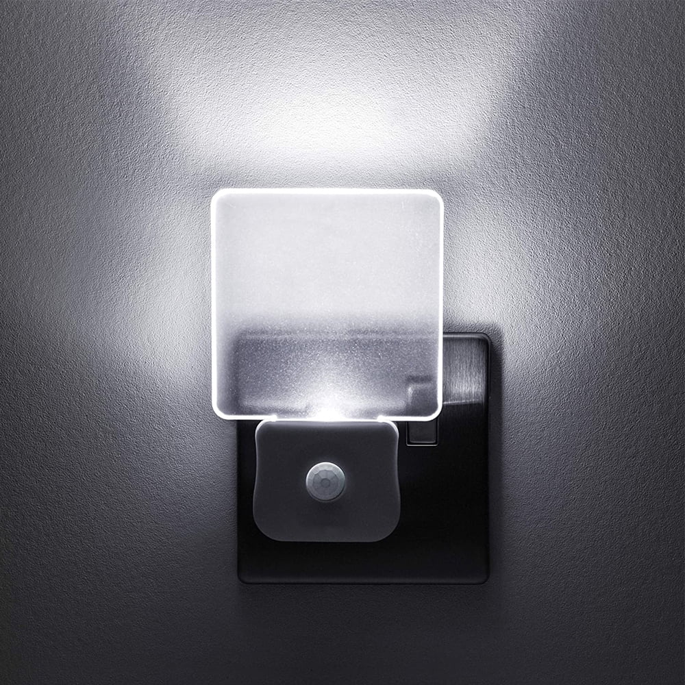 GE Ultrabrite LED Light Bar Dusk-to-Dawn Sensos for Bedroom White 2 Packs 
