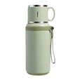 thumbnail image 2 of Insulated Water Bottle, 2 In 1 Stainless Vacuum Insulated Bottle With Lidded Cup, Double Wall Vacuum Water Bottle, Leakproof & BPA Free, Portable Large Capacity Coffee Bottles For Travel School, 2 of 9