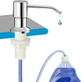 thumbnail image 1 of czcpp-Dish Soap Dispenser for Kitchen Sink, Countertop Sink Soap Dispenser Water Pump with 47\u201d No-Spill Extension Tube Kit Design for Kitchen Bathroom, No More Refills （Chrome）, 1 of 4