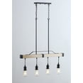 thumbnail image 4 of Aiwen Linear Unique Design Pendant Light Modern Farmhouse Cylinder Ceiling Lamp, 4 of 7