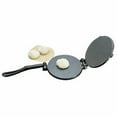 thumbnail image 4 of Prensa de tortilla Tortilla de aleación de aluminio, mango plegable, herramienta de harina para hornear, maíz, herramientas para pasteles, accesorios de cocina (gris, 8 pulgadas) Eccomum Prensa de tortilla, 4 of 7