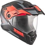 CKX Atlas Motorcycle Full Face Helmet Scorpio Red 514806