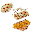 thumbnail image 2 of CNKOO Summer Baby Girls Bikini Sets Sunflowers Ruffles Tops Shorts Hats Swimwear, 2 of 6