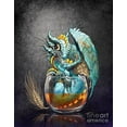 thumbnail image 2 of Fantasy Whiskey Dragon Collectible Figurine Drinks & Dragons Collection by Stanley Morrison 6.25"H, 2 of 2