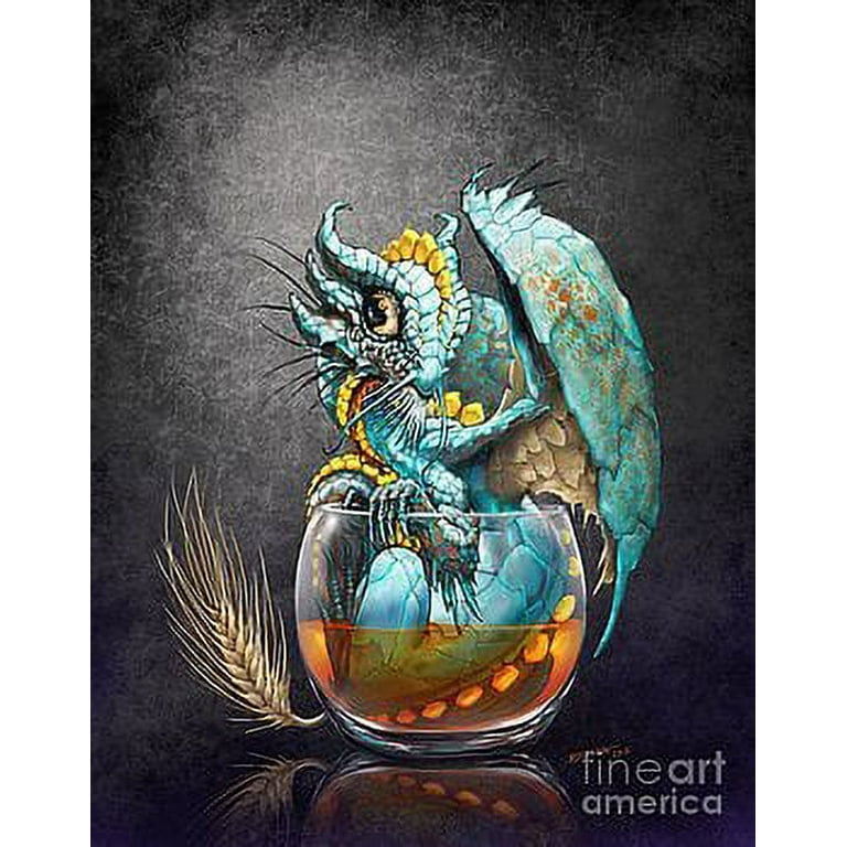 Statuetta Drago Alato In Resina Con Bicchiere Mojito – Pacific Giftware, Dipinta A Mano, 12,7x12,7x20,2 Cm, Stanley Morrison - 4