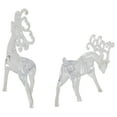 thumbnail image 5 of Northlight Standing Reindeer Christmas Figurines - 9.25" - Clear - Set of 2, 5 of 5