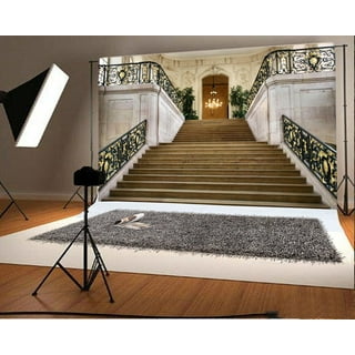  DORCEV 10x8ft Heaven Backdrop Stairs to Heaven