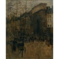 thumbnail image 3 of Frank Edwin Scott 20x24 Black Modern Framed Museum Art Print Titled - Porte St. Martin No. I, 3 of 5
