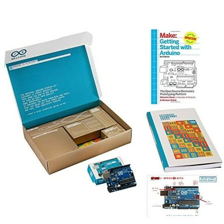 The Official Arduino Starter Kit Deluxe Bundle with Make: Getting Started with Arduino: The Open Source Electronics Prototyping Platform 3rd Edition (Best Open Source Api Gateway)